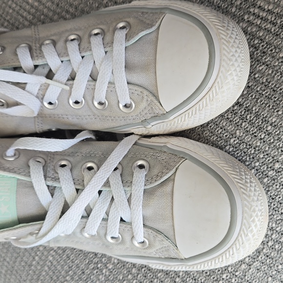 Converse 558659F Chunky Taylor All Star Low Top Madison Women Sneakers Gray - Picture 12 of 12